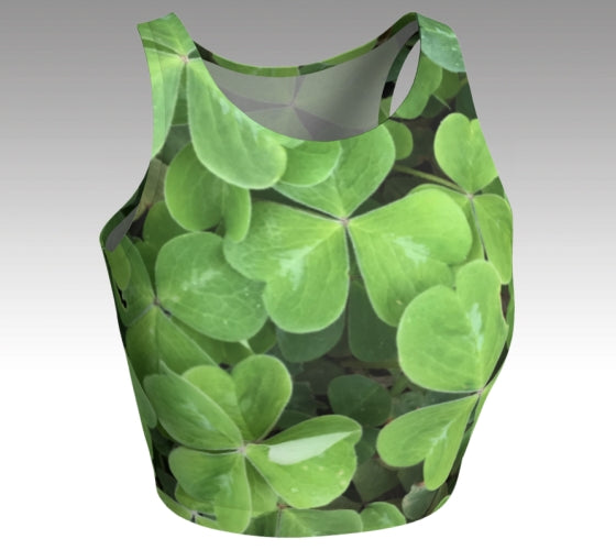 Oxalis - Shamrock Sports Bra / Crop Top